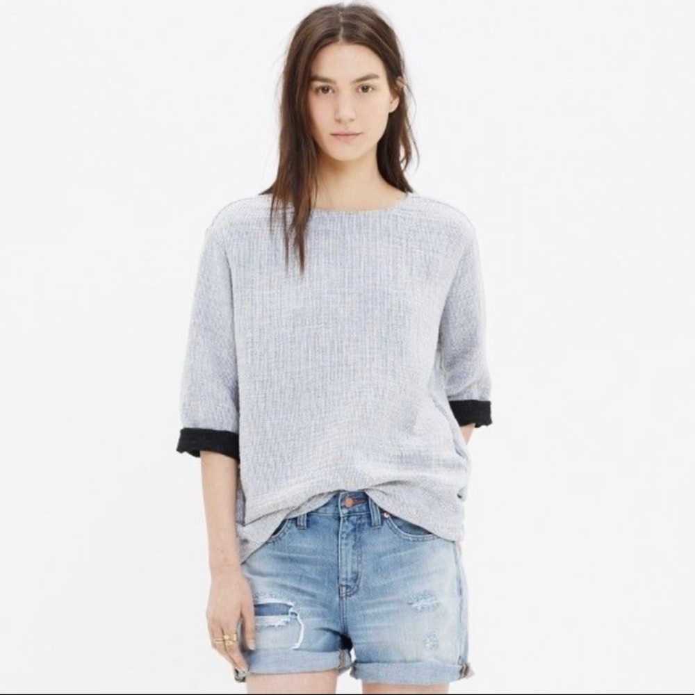 Madewell Pocket Tunic gray